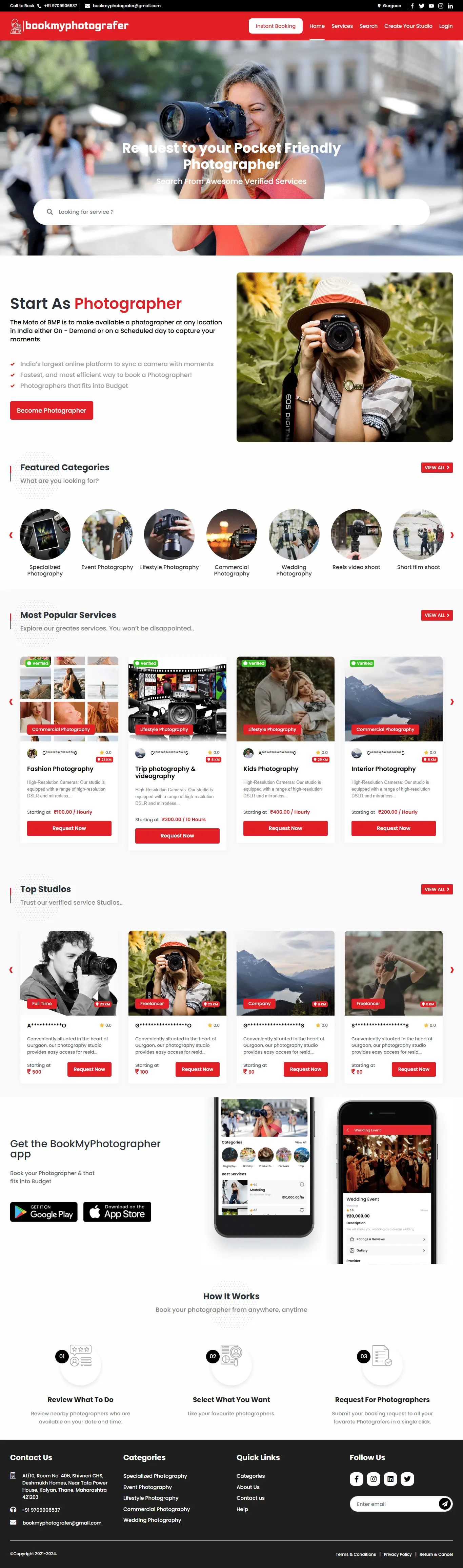 BookMyPhotografer