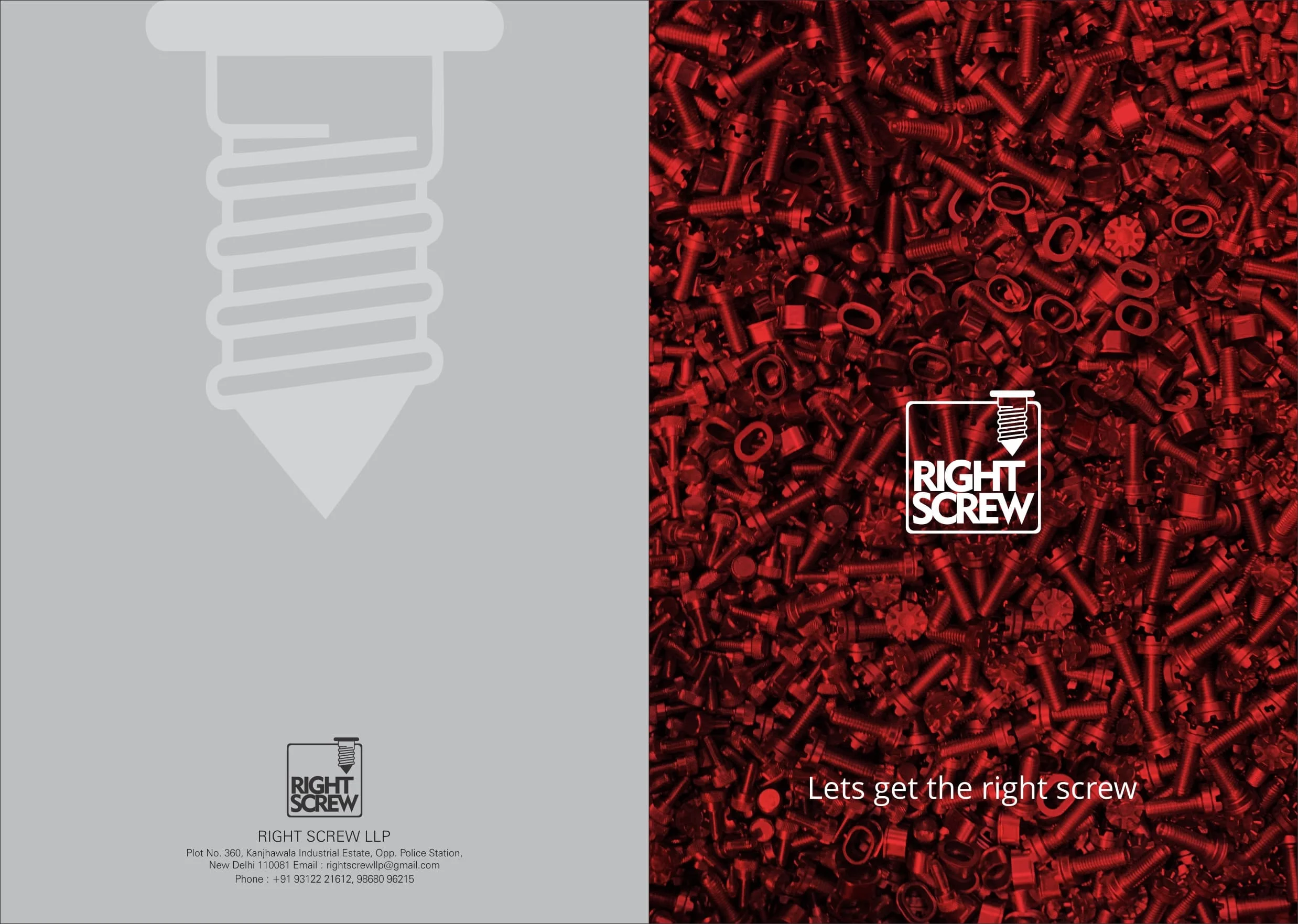 Right Screw – Company Brochure Design