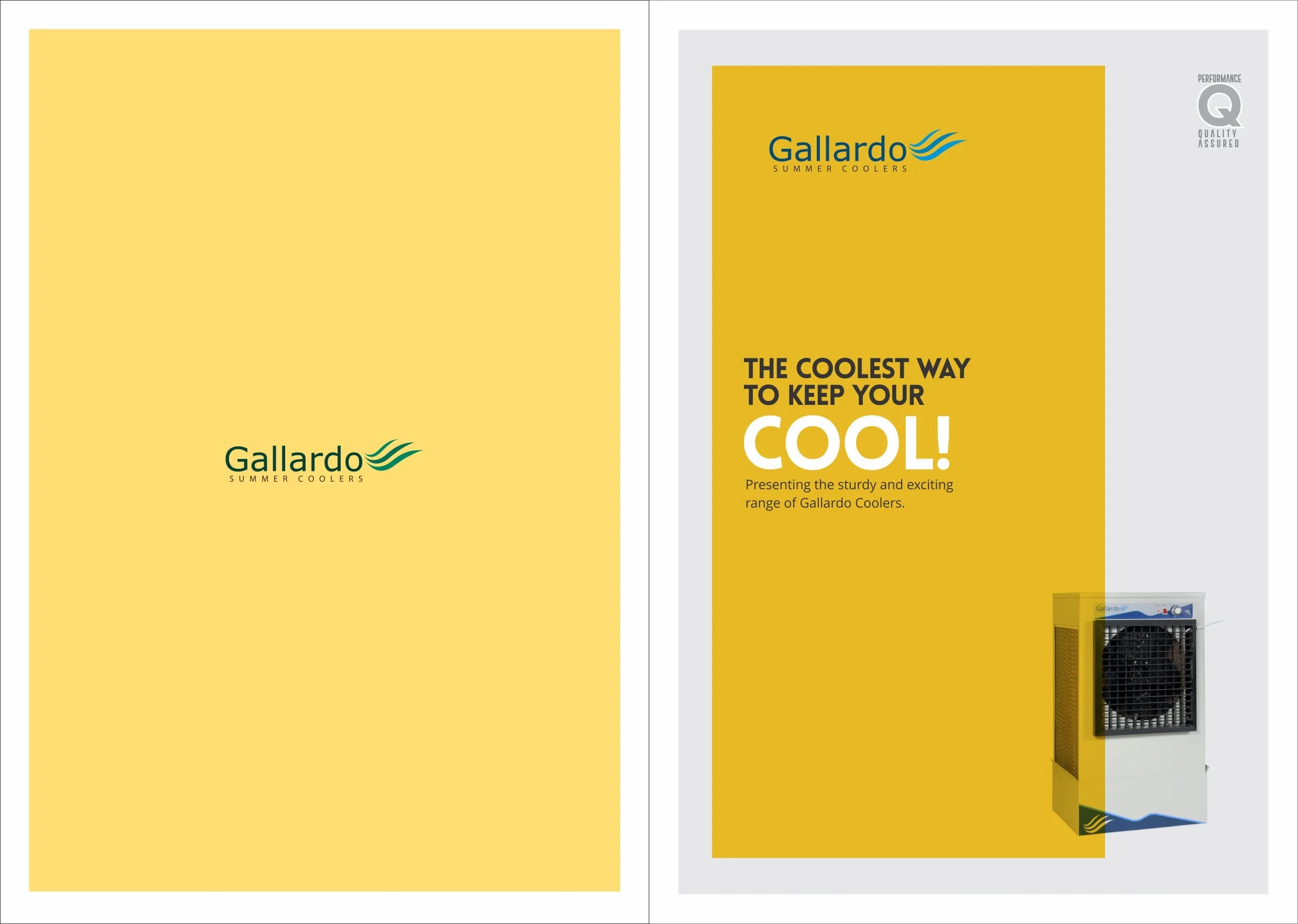 Gallardo Summer Coolers – Catalogue Cover Design