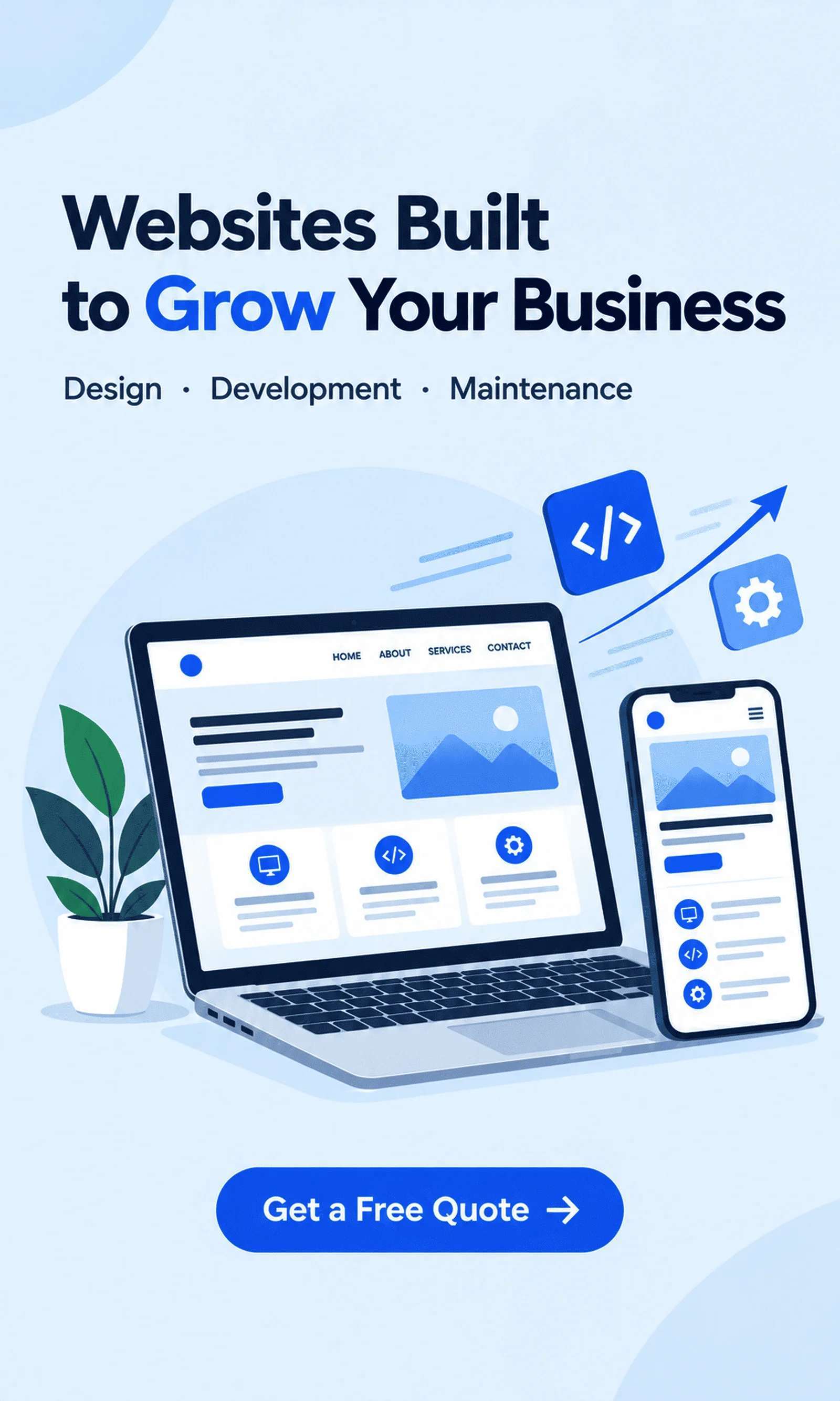 Websites built to grow your business – website design services