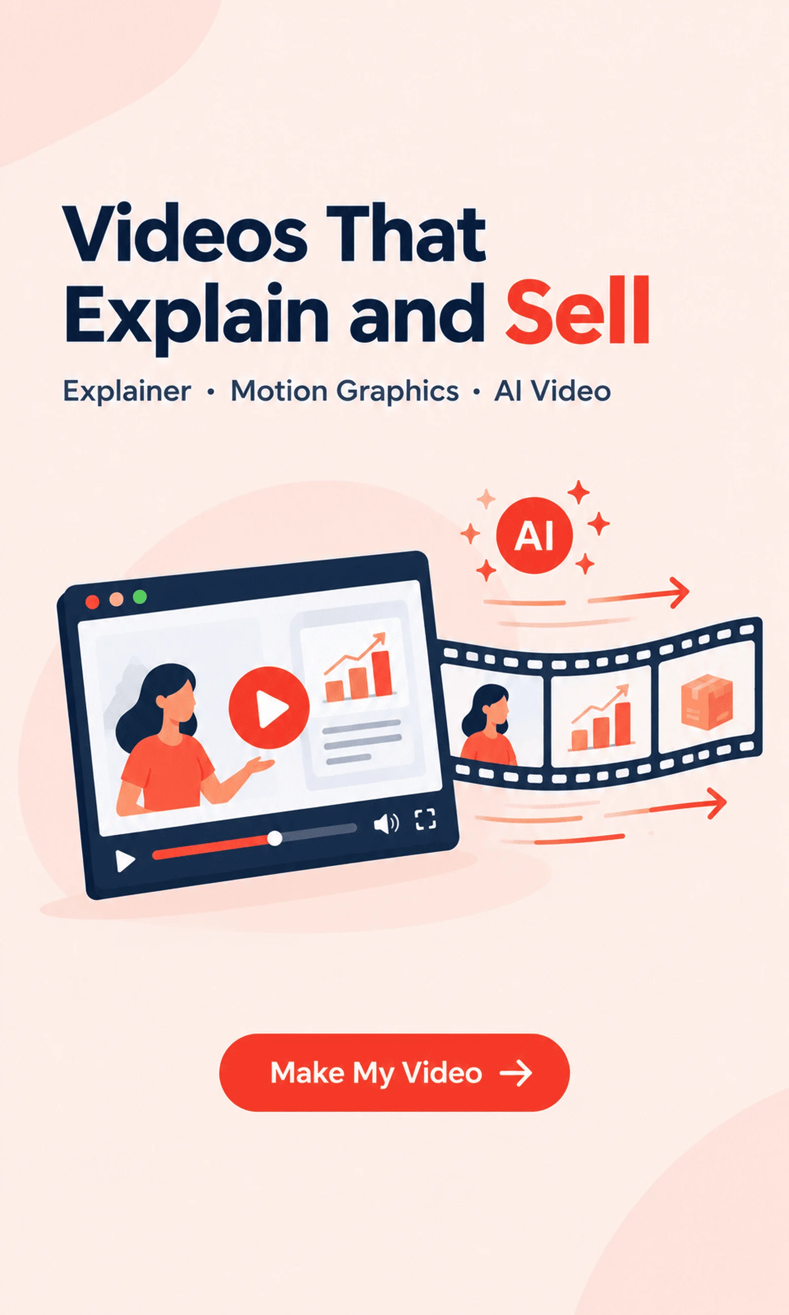 Videos that explain and sell – explainer, motion graphics and AI video